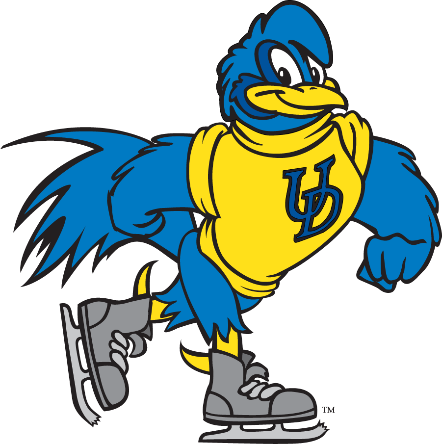 Delaware Blue Hens 1999-2009 Mascot Logo v14 diy iron on heat transfer
